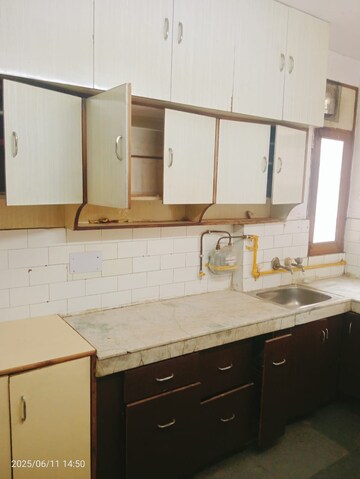 Kitchen in 3 BHK Apartment at Agrsen Apartment, Ip Extension – for Sale