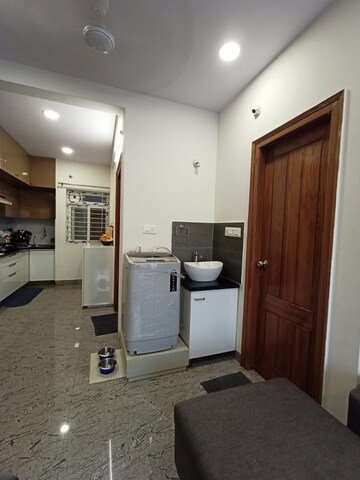 Master Bedroom in 1 BHK Builder Floor at Indiranagar – for Rent