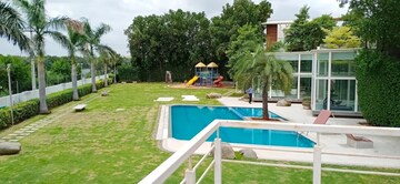 Swimming Pool in 4 BHK Apartment at Babukhan Lakefront, Kokapet – for Rent