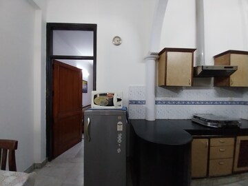 Kitchen in 2 BHK Builder Floor at Lajpat Nagar I – for Rent
