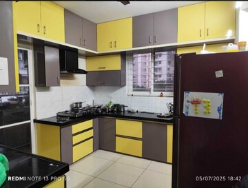 Kitchen in 3 BHK Apartment at Aparna HillPark Silver Oaks, Chanda Nagar – for Rent