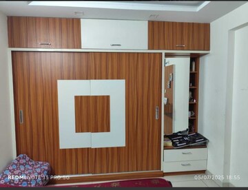 Bedroom in 3 BHK Apartment at Aparna HillPark Silver Oaks, Chanda Nagar – for Rent