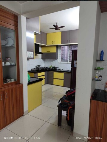 Kitchen in 3 BHK Apartment at Aparna HillPark Silver Oaks, Chanda Nagar – for Rent