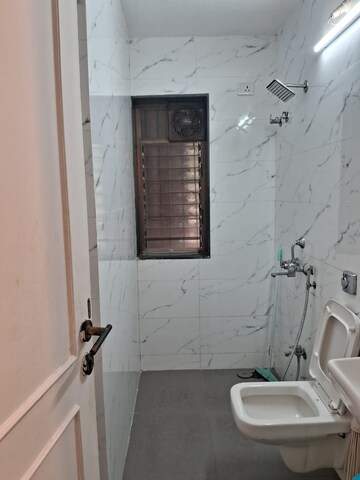 Bathroom in 2 BHK Apartment at Ganga Tower II, Chembur – for Rent