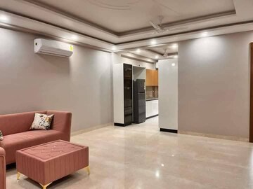 Living Room in 3 BHK Apartment at Saket – for Rent
