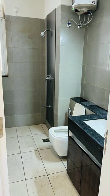 Bathroom in 3 BHK Apartment at Emaar Emerald Floors Premier, Sector 65 – for Rent