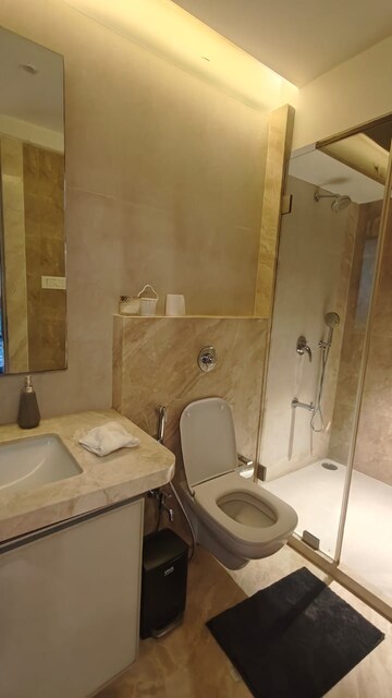Bathroom in 3 BHK Apartment at Amrita Prive, Chembur – for Rent