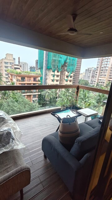 Balcony in 3 BHK Apartment at Amrita Prive, Chembur – for Rent
