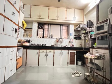 Kitchen in 3 BHK Apartment at Bhosale Nagar – for Rent