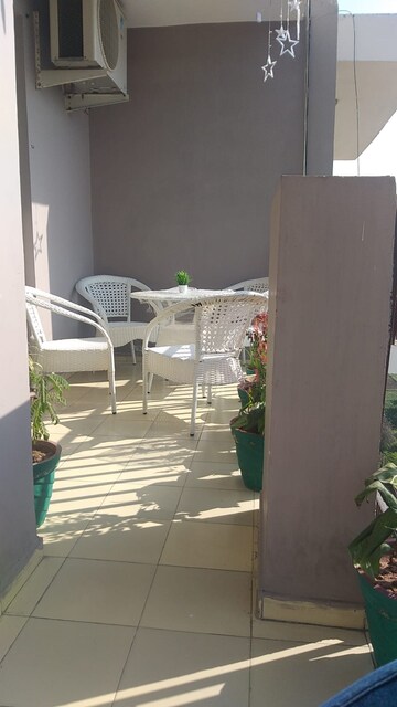 Staircase in 3 BHK Apartment at Trishla City, Patiala Road – for Rent
