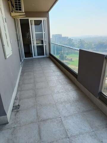 Balcony in 3 BHK Apartment at Trishla City, Patiala Road – for Rent
