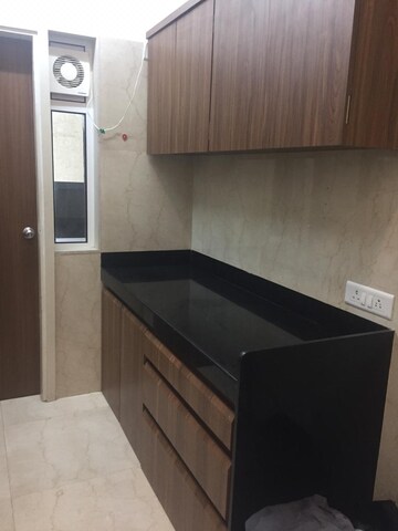 Kitchen in 2 BHK Apartment at LnT Realty Crescent Bay, Parel – for Rent