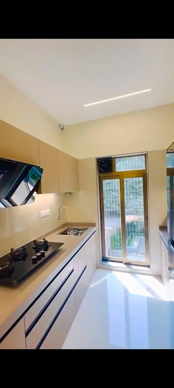 Kitchen in 1 BHK Apartment at Shree Ram Krishna Garden, Mira Road East – for Sale