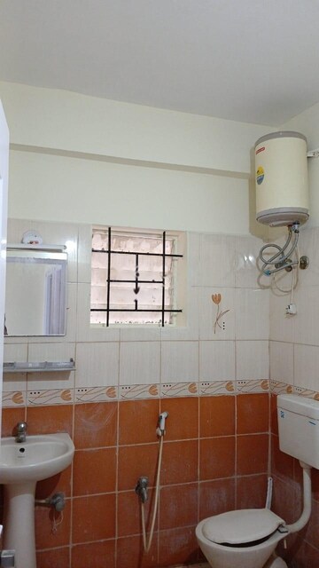 Bathroom in 2 BHK Apartment at Mahaveer Glacier, Arekere – for Sale