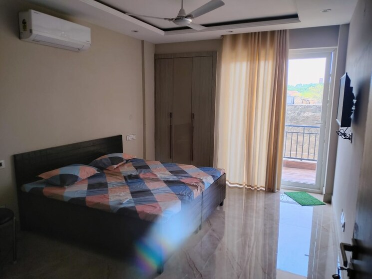 Bedroom, ghb-splande 3 Bedroom 1059 Sq.Ft. Apartment In Patiala Road Zirakpur 8940638