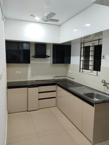 Kitchen in 3 BHK Apartment at Aparna Cyber Commune, Nallagandla – for Rent