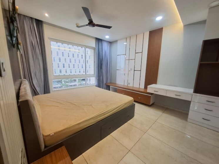 Bedroom, my-home-bhooja 3 Bedroom 2595 Sq.Ft. Apartment In Hi Tech City Hyderabad 8940682