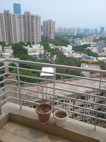 Balcony in 2 BHK Apartment at Unitech Fresco, Sector 50 – for Rent
