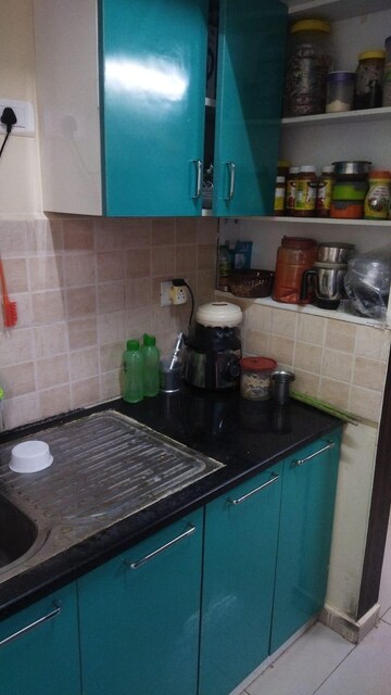 Kitchen in 1.5 BHK Apartment at Shriram Sameeksha, Jalahalli – for Sale