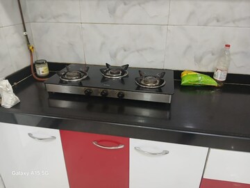 Kitchen in 1 BHK Apartment at Surya CHS Vashi, Vashi Sector 3 – for Rent