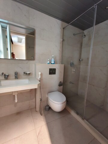 Bathroom in 4 BHK Apartment at Kasturi The Balmoral Estate, Baner – for Sale