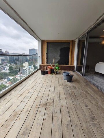 Balcony in 4 BHK Apartment at Kasturi The Balmoral Estate, Baner – for Sale