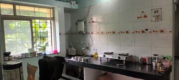 Kitchen in 1 BHK Apartment at Garden View, Dhanori – for Rent