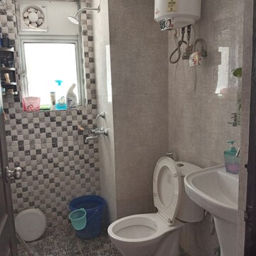 Bathroom in 1 BHK Apartment at Aditya Urban Homes, Shahpur Bamheta – for Rent