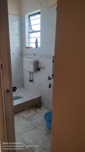 Bathroom in 2 BHK Apartment at Amba Nagari, Dhanori – for Rent