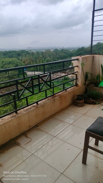 Balcony in 2 BHK Apartment at Amba Nagari, Dhanori – for Rent