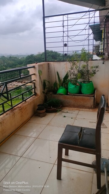 Balcony in 2 BHK Apartment at Amba Nagari, Dhanori – for Rent
