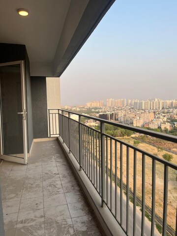 Balcony in 3 BHK Apartment at Godrej Woods, Sector 43 – for Rent