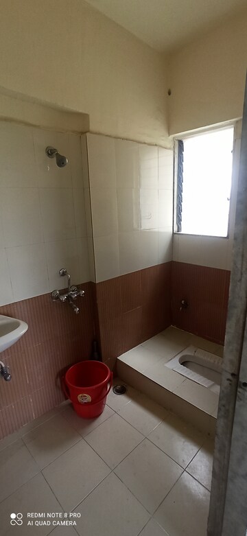 Bathroom in 1 BHK Apartment at Gokul CHS Naigaon, Naigaon East – for Sale