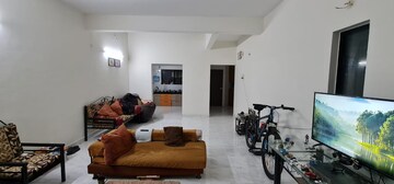 Living Room in 3 BHK Villa at La Chapelle, Baner – for Rent