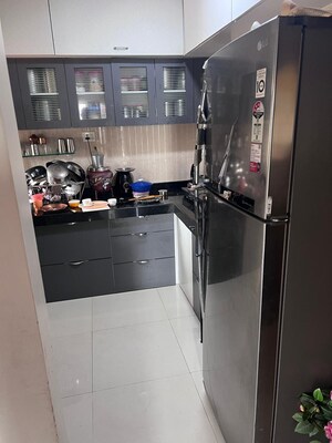 Kitchen in 3 BHK Apartment at Goel Ganga Newtown Phase 2, Dhanori – for Sale