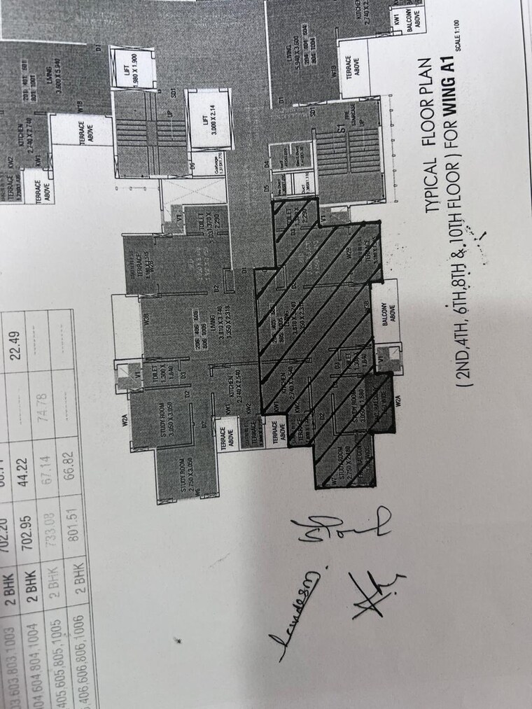 Master Plan, goel-ganga-newtown-phase-2 3 Bedroom 1175 Sq.Ft. Apartment In Dhanori Pune 8940886