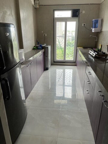 Kitchen in 2 BHK Apartment at Yash Orion, Goregaon East – for Rent