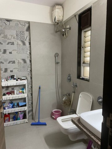 Bathroom in 2 BHK Apartment at Yash Orion, Goregaon East – for Rent
