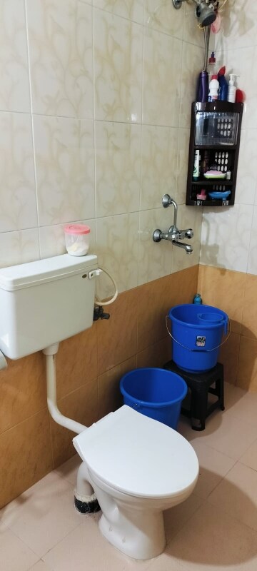Bathroom in Studio Apartment at Mapusa – for Rent