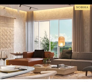 Living Room in 3 BHK Apartment at Sobha Infinia, Koramangala – for Sale