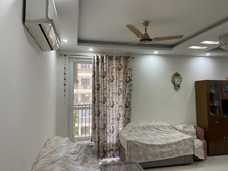 Living Room, paradigm-business-hermitage-park 3 Bedroom 1500 Sq.Ft. Apartment In Dhakoli Zirakpur 8940964