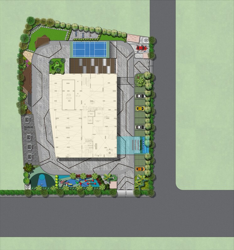 Master Plan, kondapur 4 Bedroom 2995 Sq.Ft. Apartment In Kondapur Hyderabad 8940974