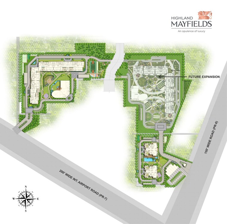 Master Plan, dream-homes-mohali 3 Bedroom 2700 Sq.Ft. Apartment In Mohali Sector 117 Chandigarh 8941053
