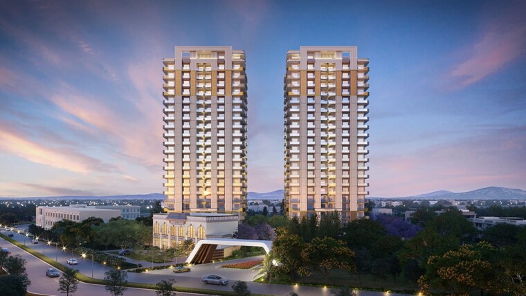 Exterior View, dream-homes-mohali 3 Bedroom 2700 Sq.Ft. Apartment In Mohali Sector 117 Chandigarh 8941053