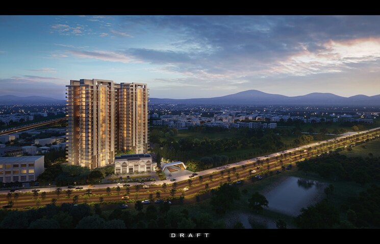 Exterior View, dream-homes-mohali 3 Bedroom 2700 Sq.Ft. Apartment In Mohali Sector 117 Chandigarh 8941053