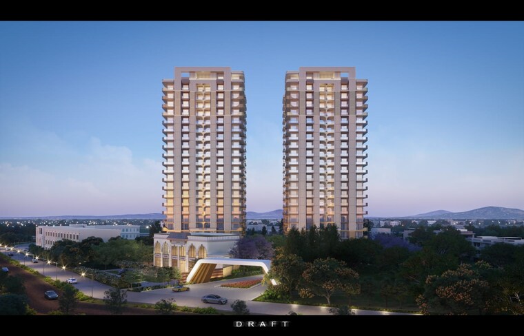 Exterior View, dream-homes-mohali 3 Bedroom 2700 Sq.Ft. Apartment In Mohali Sector 117 Chandigarh 8941053