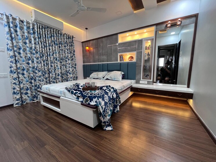 Bedroom, unicons-nirmitee-echinus-court 2 Bedroom 1150 Sq.Ft. Apartment In Balewadi Pune 8941056