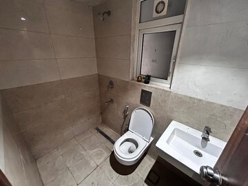 Bathroom in 2 BHK Apartment at Nahar F Residences, Balewadi – for Rent