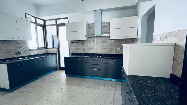 Kitchen, tgb-meghdutam 3.5 Bedroom 2250 Sq.Ft. Apartment In Sector 50 Noida 8941063