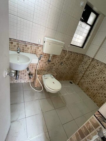 Bathroom in 3 BHK Apartment at Landmark Garden, Kalyani Nagar – for Rent